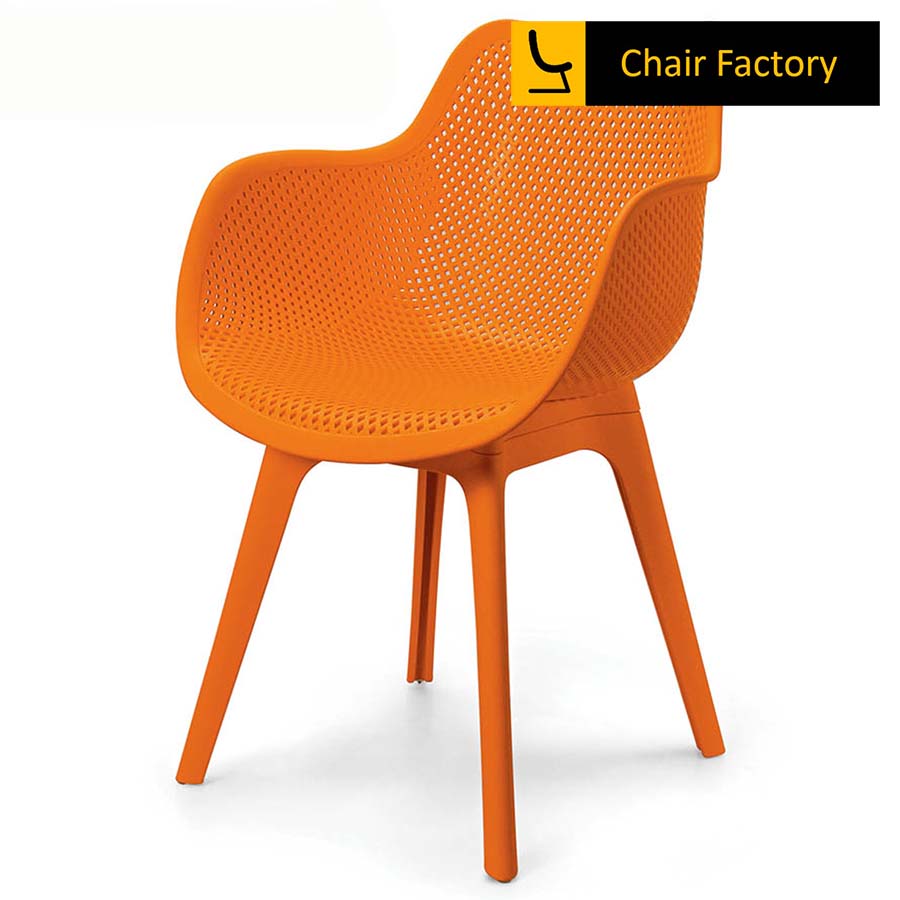 Lancelot Orange Cafe Chair